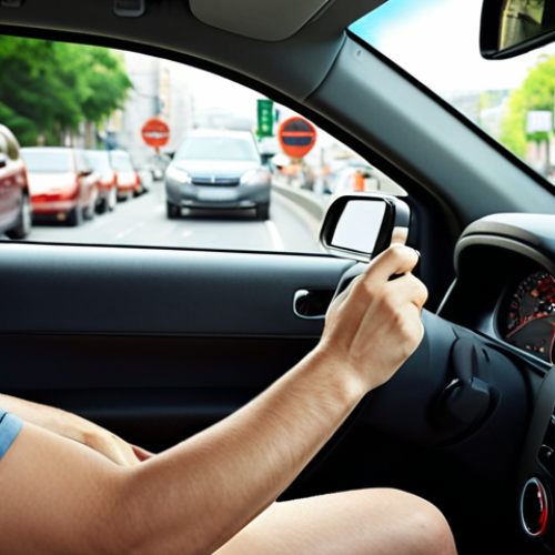 Home 20 **A calm and focused driver, hands gently on the steering wheel, navigating through a bustling city intersection at rush hour. The driver's expression is serene, demonstrating mental resilience amidst dynamic traffic. In the passenger seat or on the dashboard, subtle elements like a travel mug or a planned route on a GPS screen hint at preparedness for long journeys. Emphasize concentration, composure, and a sense of controlled peace. Realistic photography, cinematic light, shallow depth of field, natural colors.**