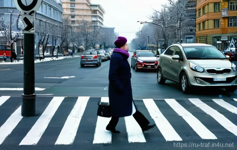교통 자격증 필수 과목 정리 - **Prompt:** A realistic, high-resolution photographic image of a modern Russian city street during d... 교통 자격증 필수 과목 정리 - **Prompt:** A realistic, high-resolution photographic image of a modern Russian city street during d...