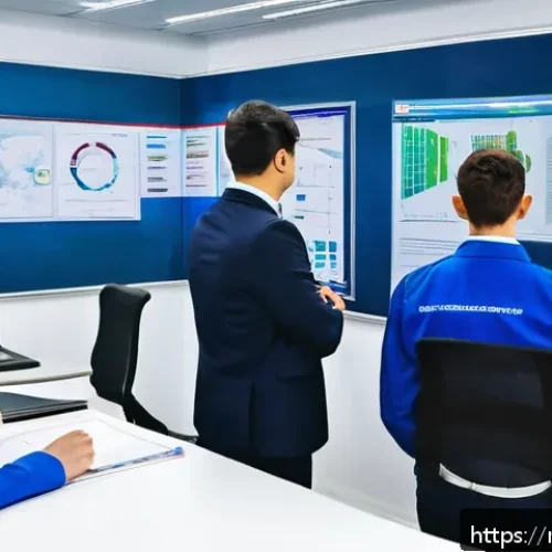 Home 31 교통업계 필수 자격증 - A professional transport industry training center classroom scene in Russia, showing a diverse group...